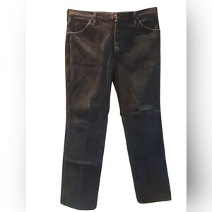 Wrangler Men's Black Jeans 36x32
